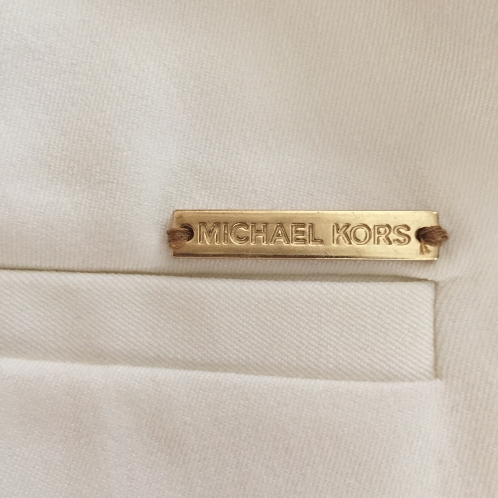 SOLD !!!!BNWT - Michael Kors - Cream Dress Pants ! - Picture 1 of 5